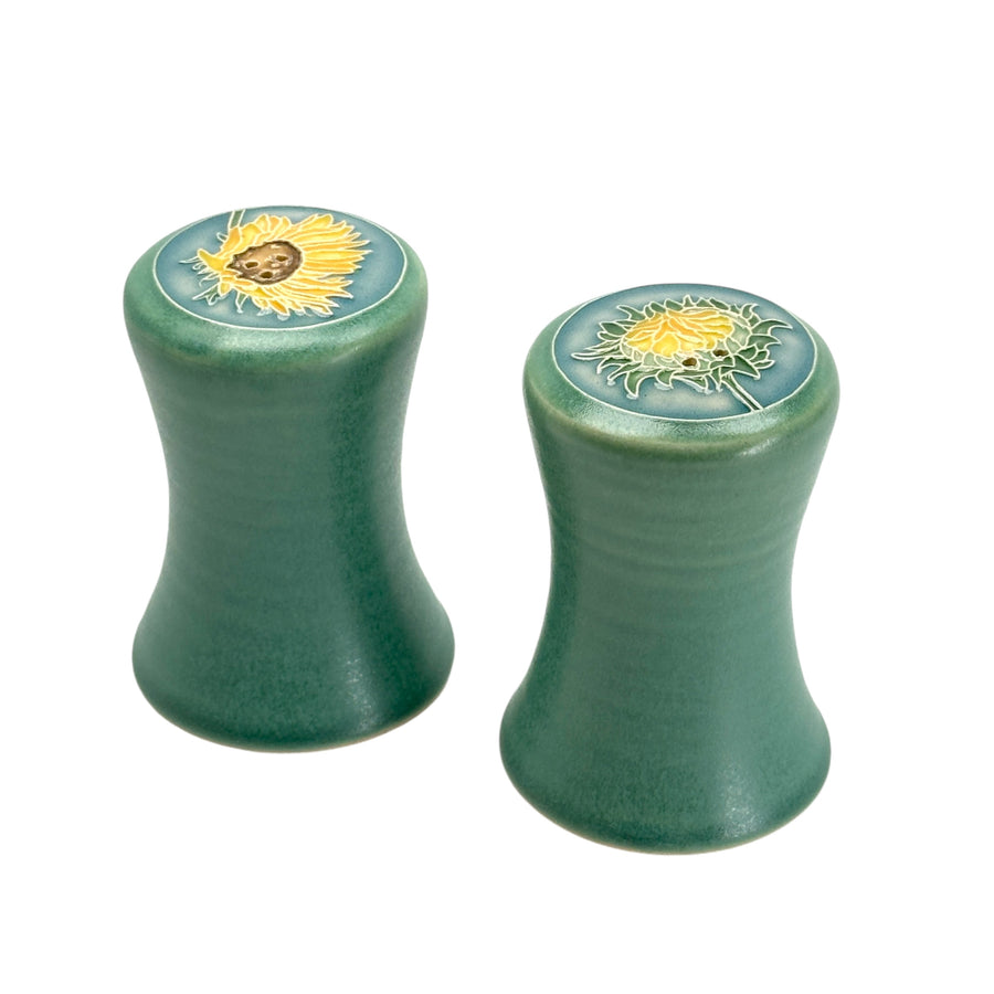 Salt & Pepper Set - Sunflower - Green