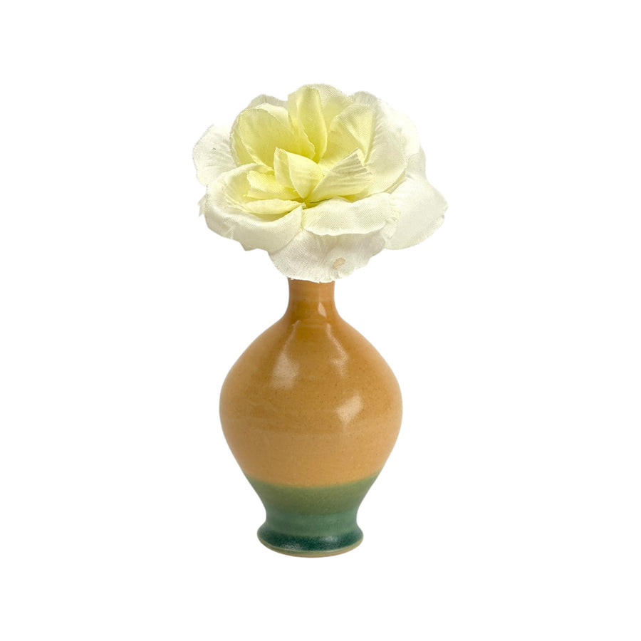 Bud Vase - Yellow/Green