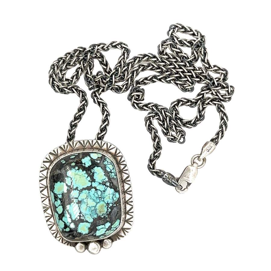 Necklace - Turquoise Pendant