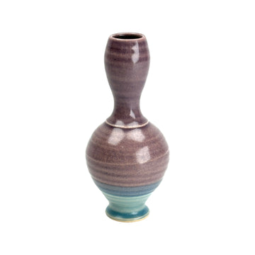 Bud Vase - Purple/Light Blue