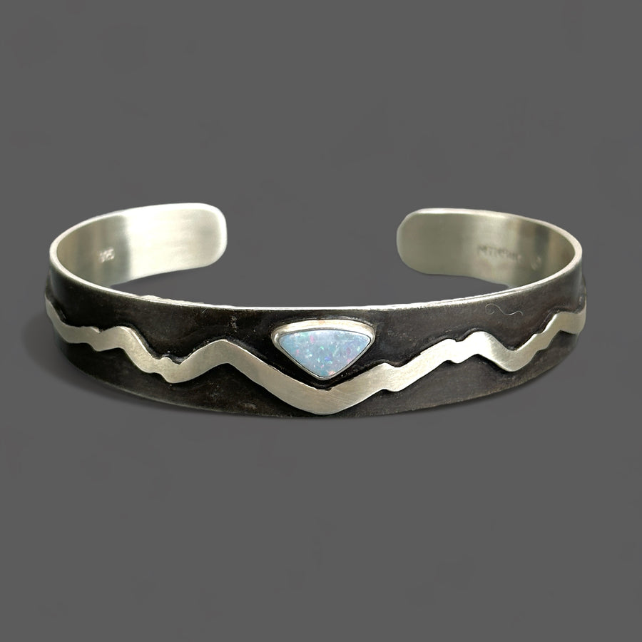 Mountain Bracelet with Opal B34