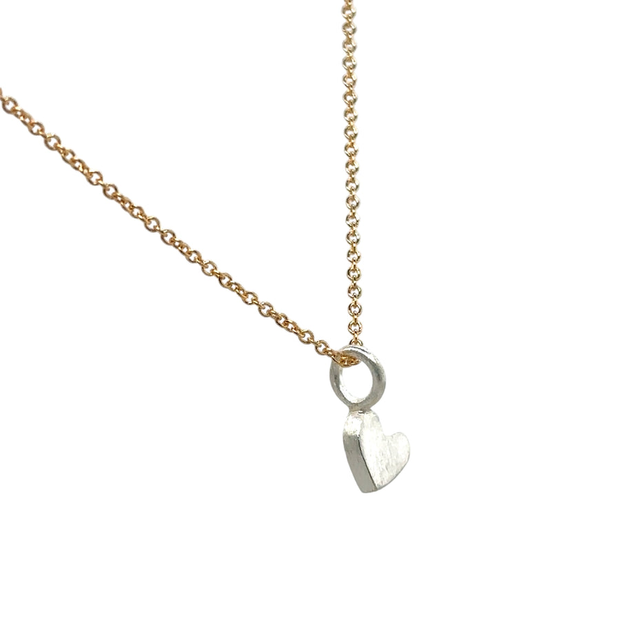 Necklace - Floating Tiny Heart