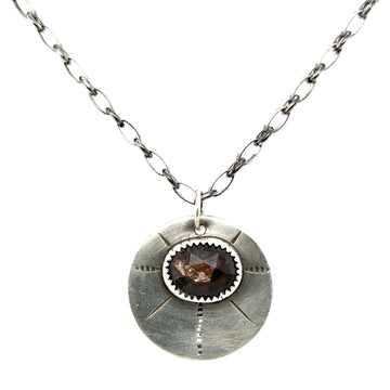 Necklace - Brown Sapphire