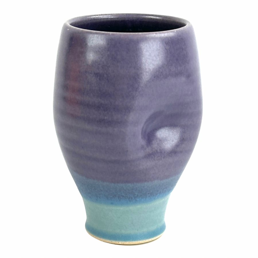 Thumb Cup - Purple/Light Blue