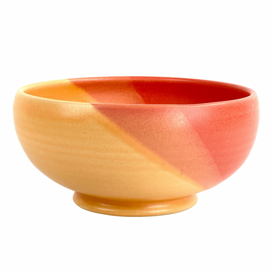 Pasta/Salad Bowl - Yellow/Red