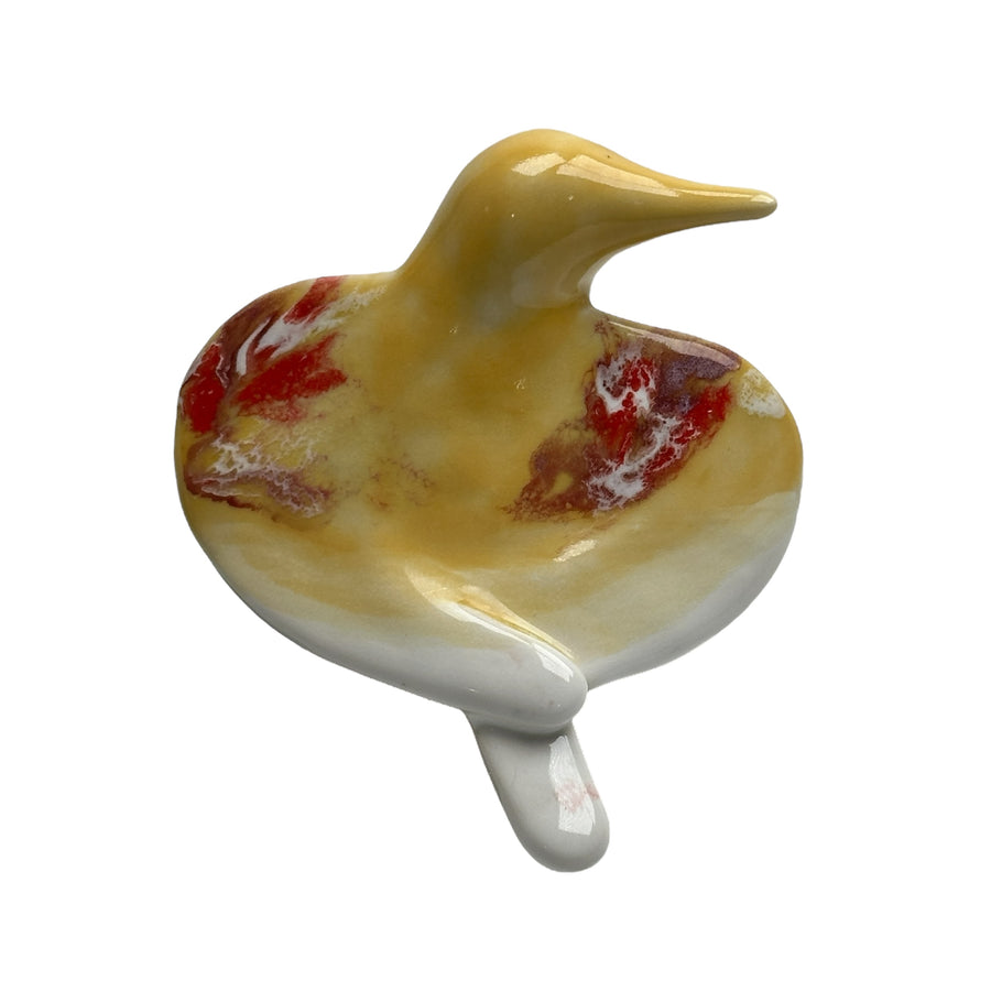 Bird - Yellow/Red/White  #1215