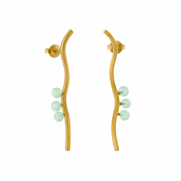 Senda in Gold - Earrings - Long