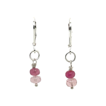 Earrings - Pink Tourmaline