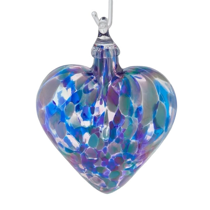 Lavender Heart Ornament