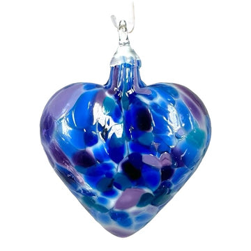 Violet Heart Ornament