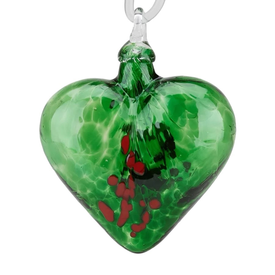 Mistletoe Heart Ornament