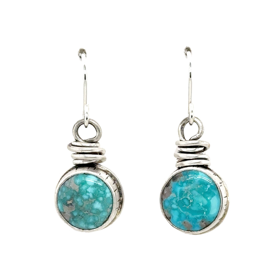 Earrings - Whitewater Turquoise
