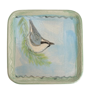Nuthatch Plate - Small
