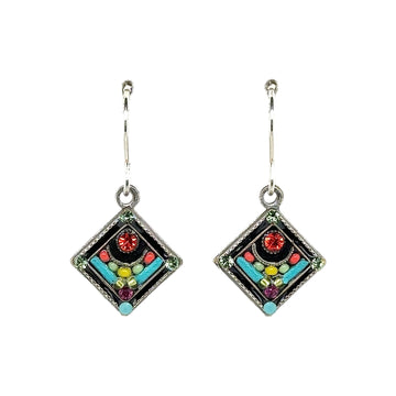 Earrings - Architectural Diamond