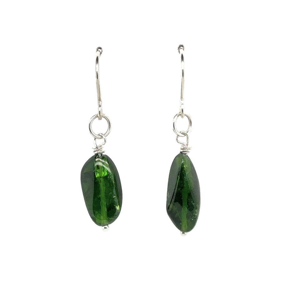 Earrings - Chrome Diopside - Tiny