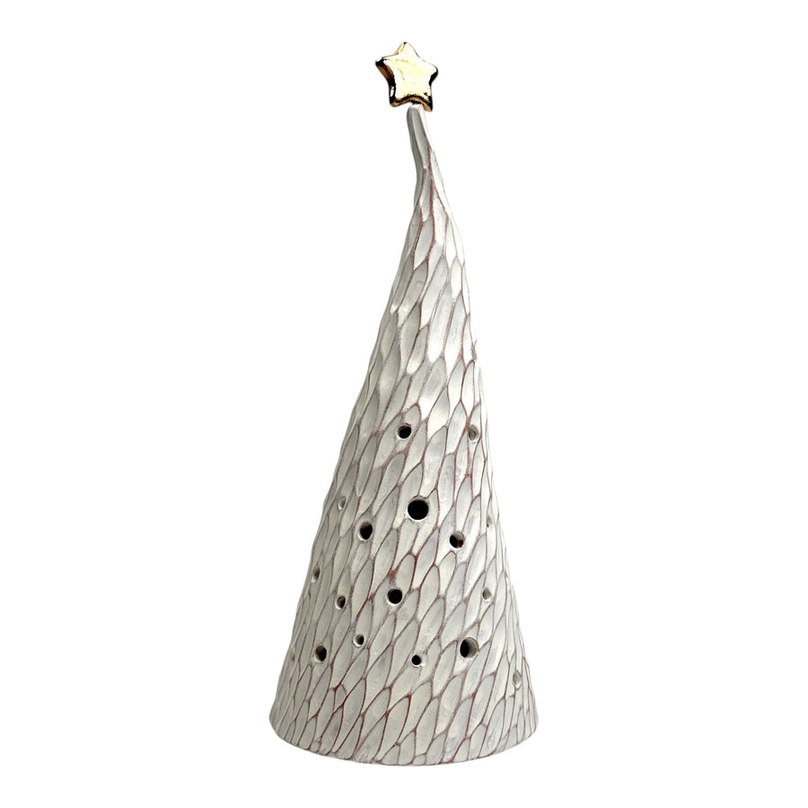 Holiday Luminary Tree - White - Large