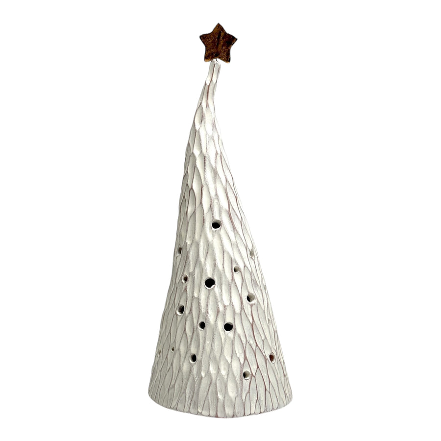 Holiday Luminary Tree - White - Large