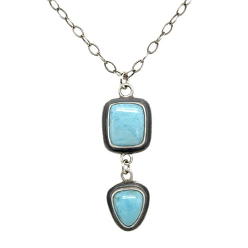 Necklace - Larimar Drop