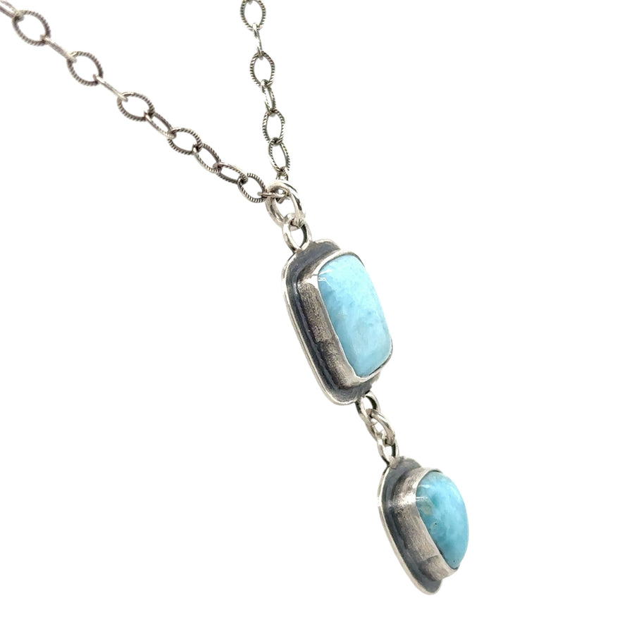 Necklace - Larimar Drop