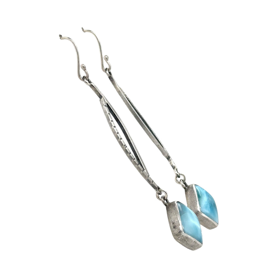 Earrings - Larimar