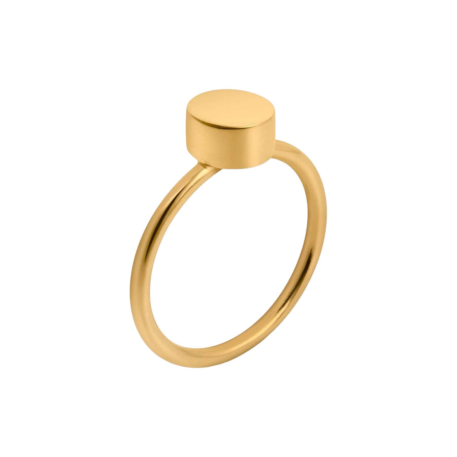 Toujours in Gold - Ring - Round - Size 6.5