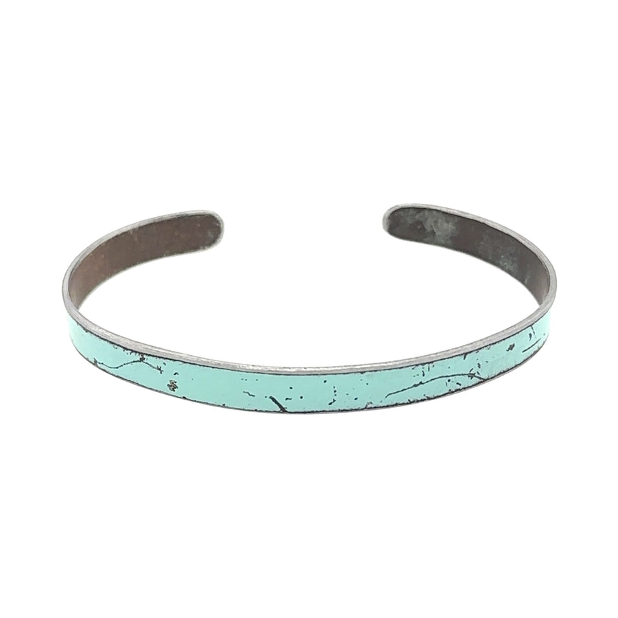 Small Cuff Bracelet - Light Turquoise