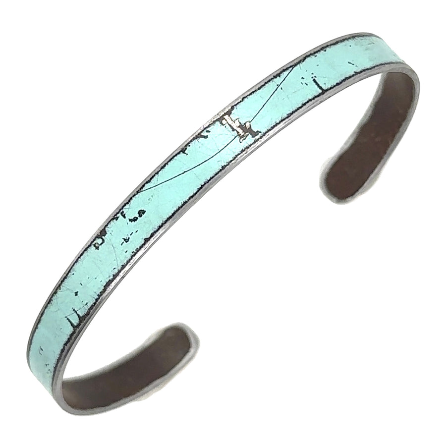 Small Cuff Bracelet - Light Turquoise