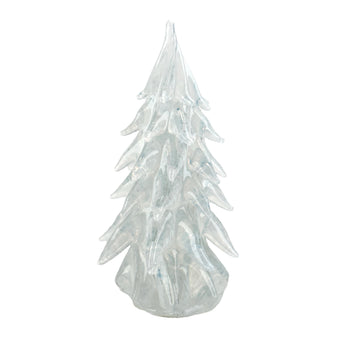 Large Glass Tree - White