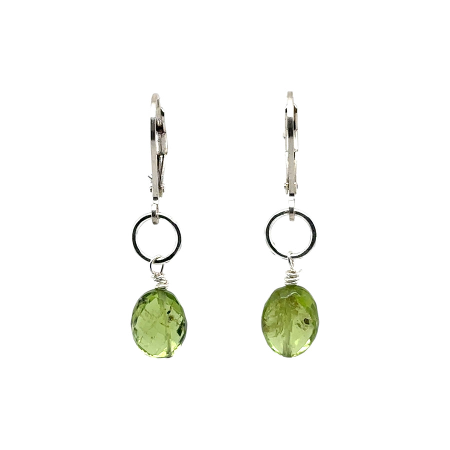 Earrings - Peridot - Tiny