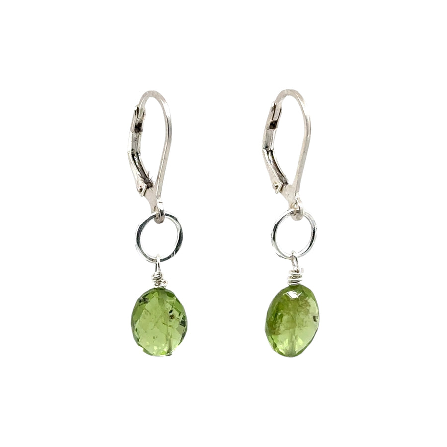 Earrings - Peridot - Tiny