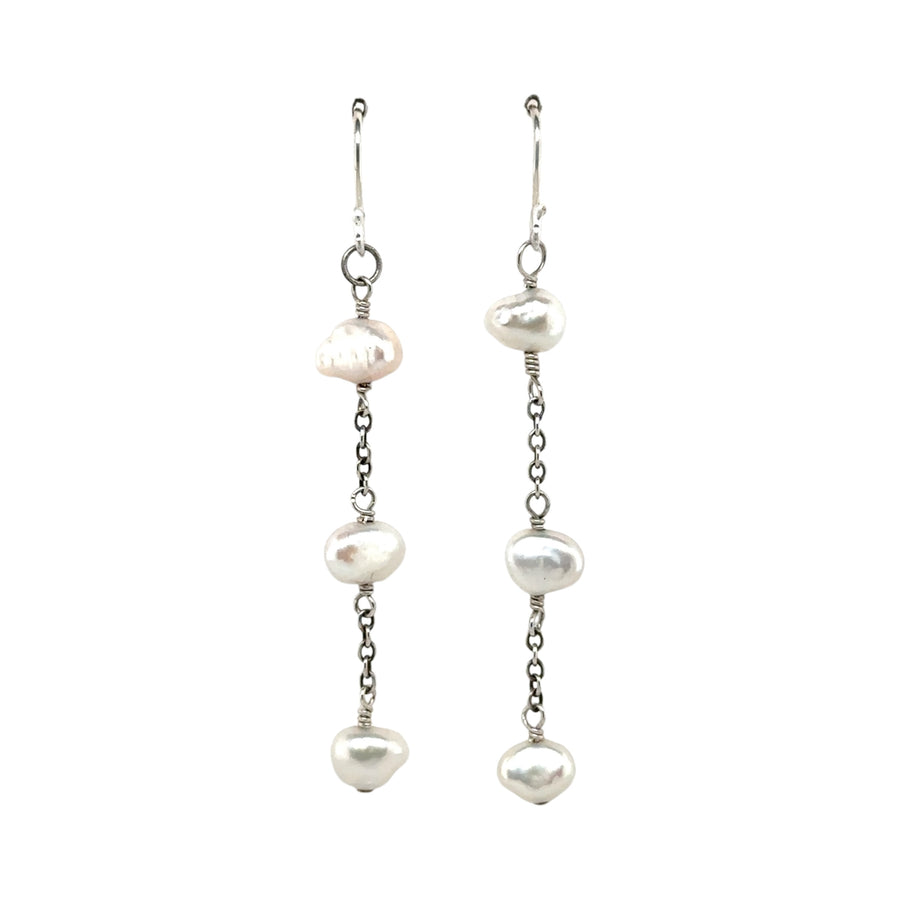 Earrings - Freshwater Pearl Drops