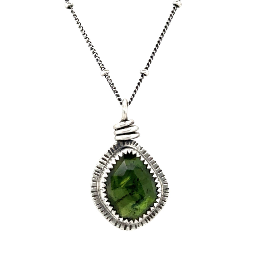 Necklace - Green Tourmaline