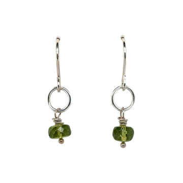 Earrings - Peridot - Tiny