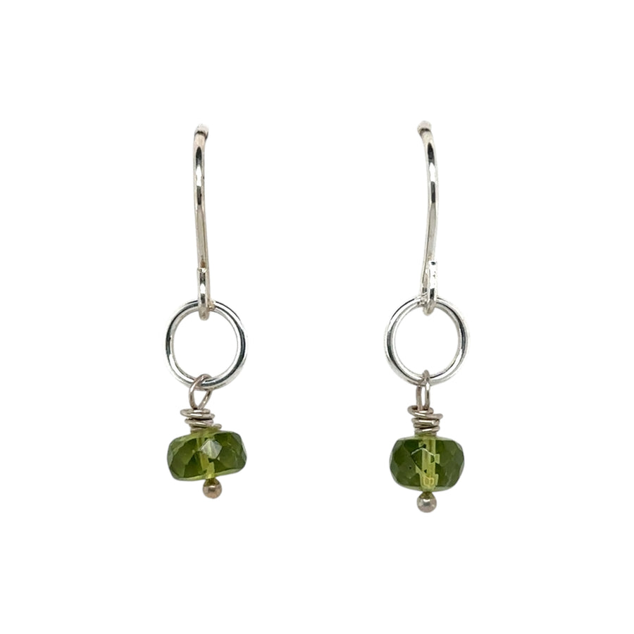 Earrings - Peridot - Tiny