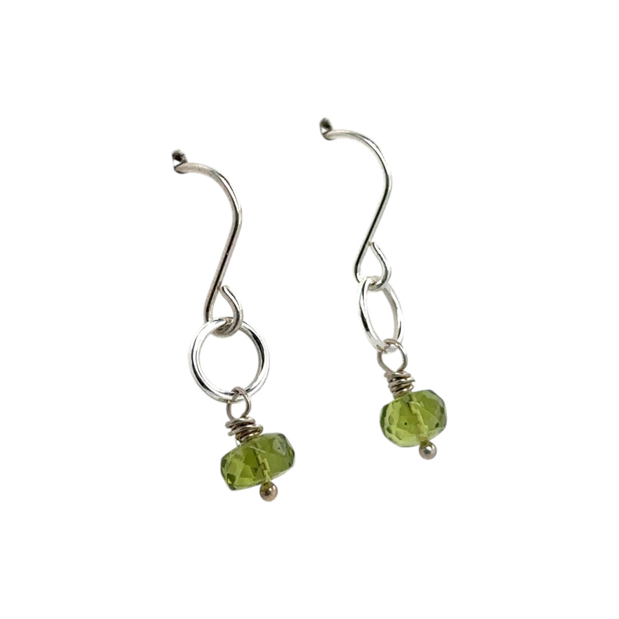 Earrings - Peridot - Tiny