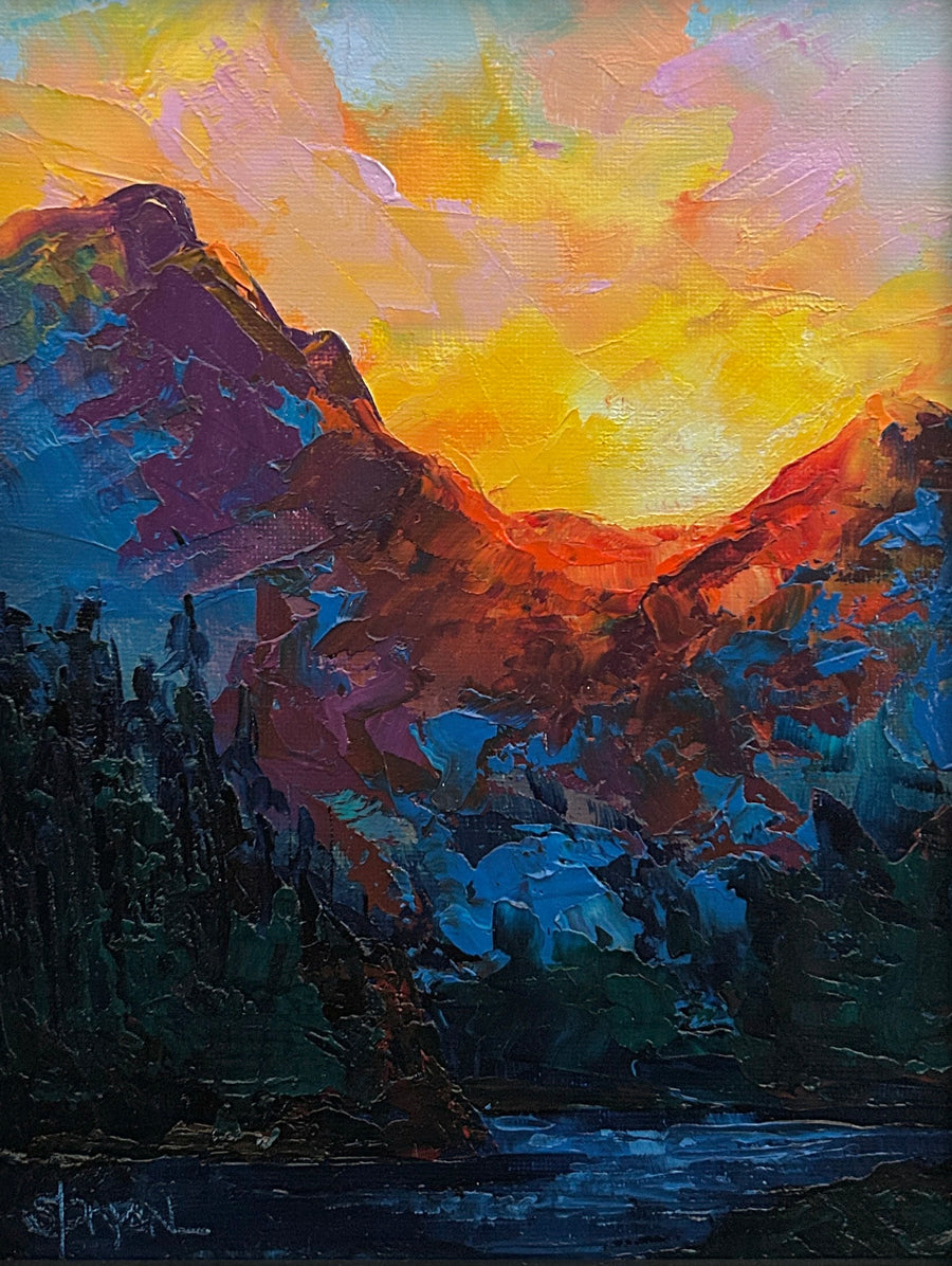 Mountains Aglow