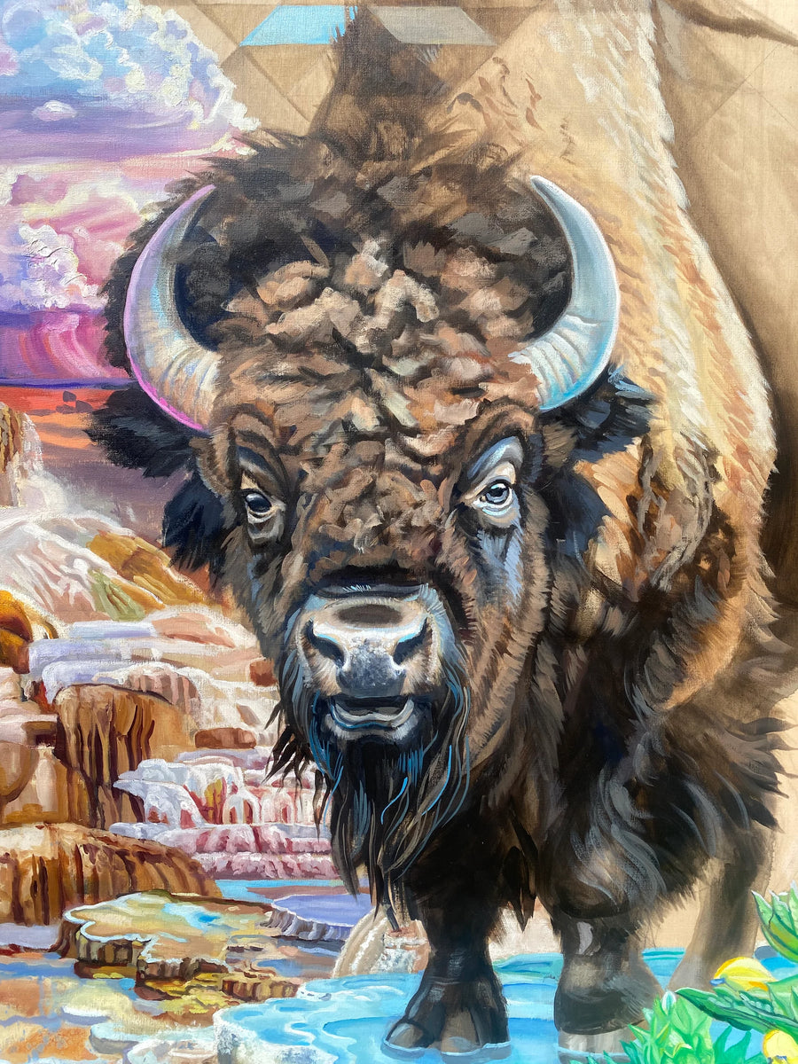 Run Into the Storm - Original Painting