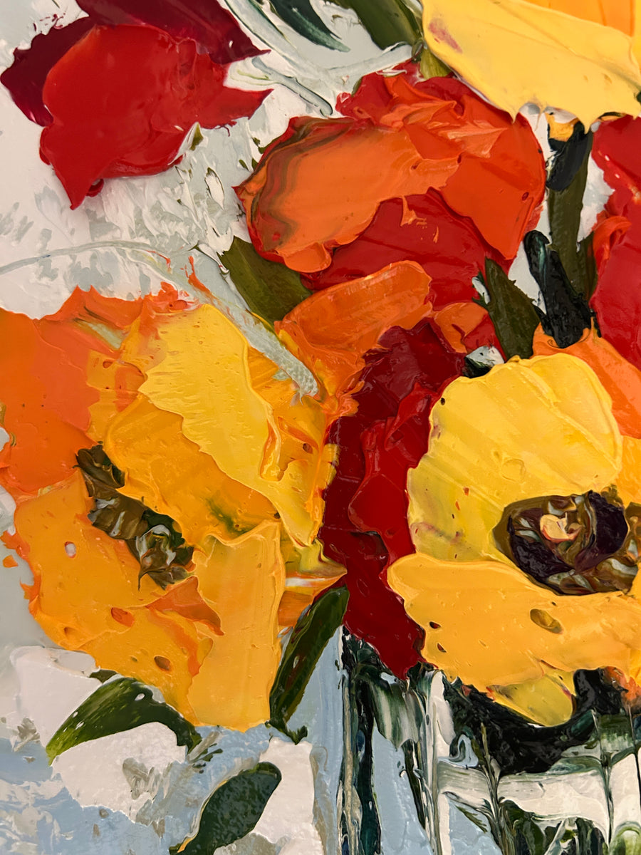 Poppies in a Jar