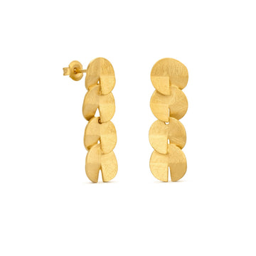 Umbrella in Gold - Earrings - Long