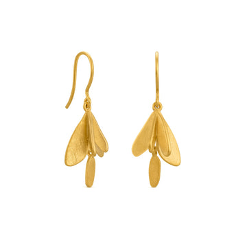 Vol in Gold - Earrings - Short