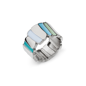 Palette in Silver - Ring - Size 7