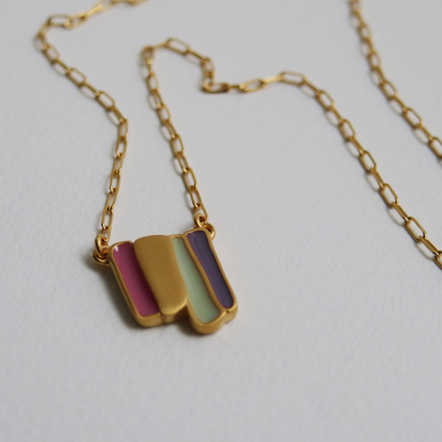 Palette in Gold - Necklace - Small