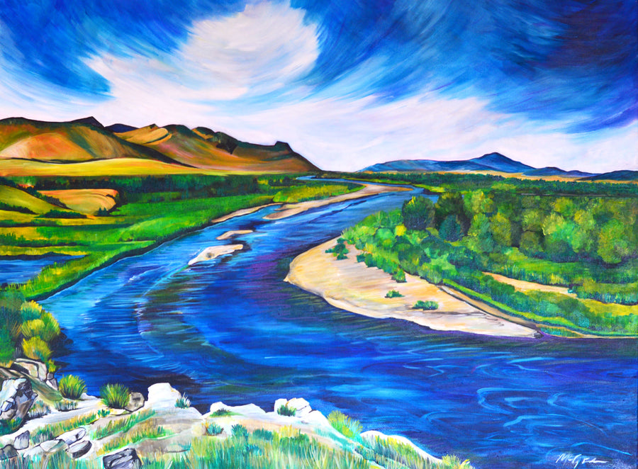 Jefferson River - Original Painting