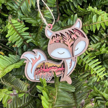 Foxy Lady Ornament