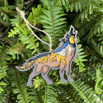 Wolf Ornament
