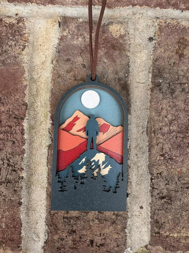 Mountain Summit Ornament