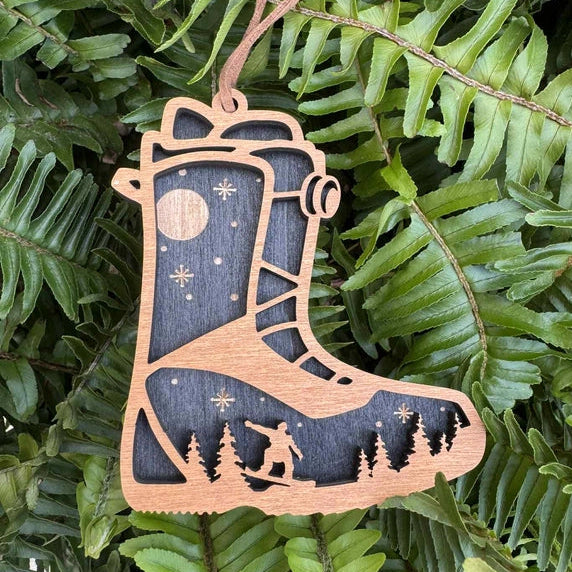 Snowboard Boot Ornament