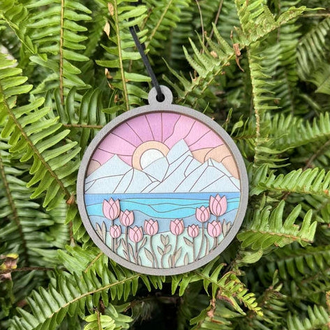 Tulip Sunrise Ornament