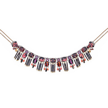 Rosy Clay Necklace