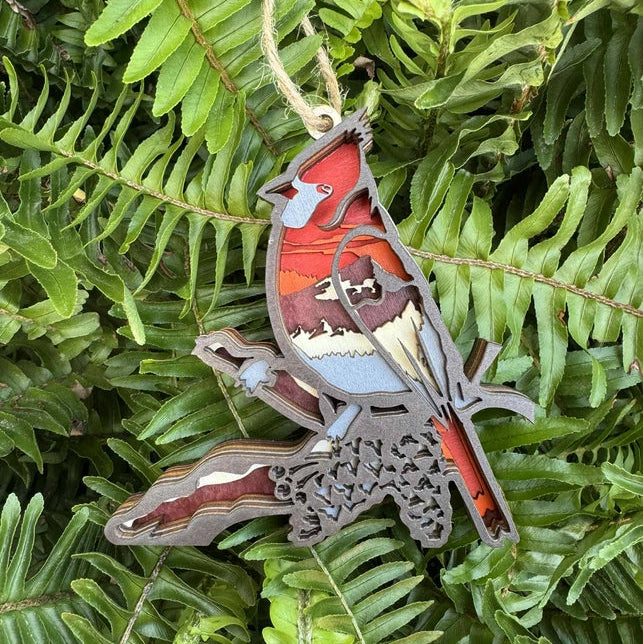 Cardinal Ornament